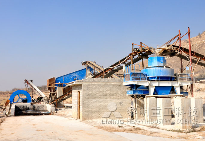 新疆时产900-1000吨沙石生产线